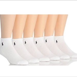 Polo Ralph Lauren Men's Sport Low Cut ~6 Pair~